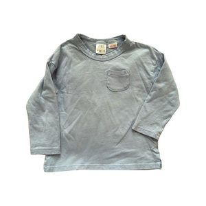 Zara long sleeve tee blue. Site 2-3T